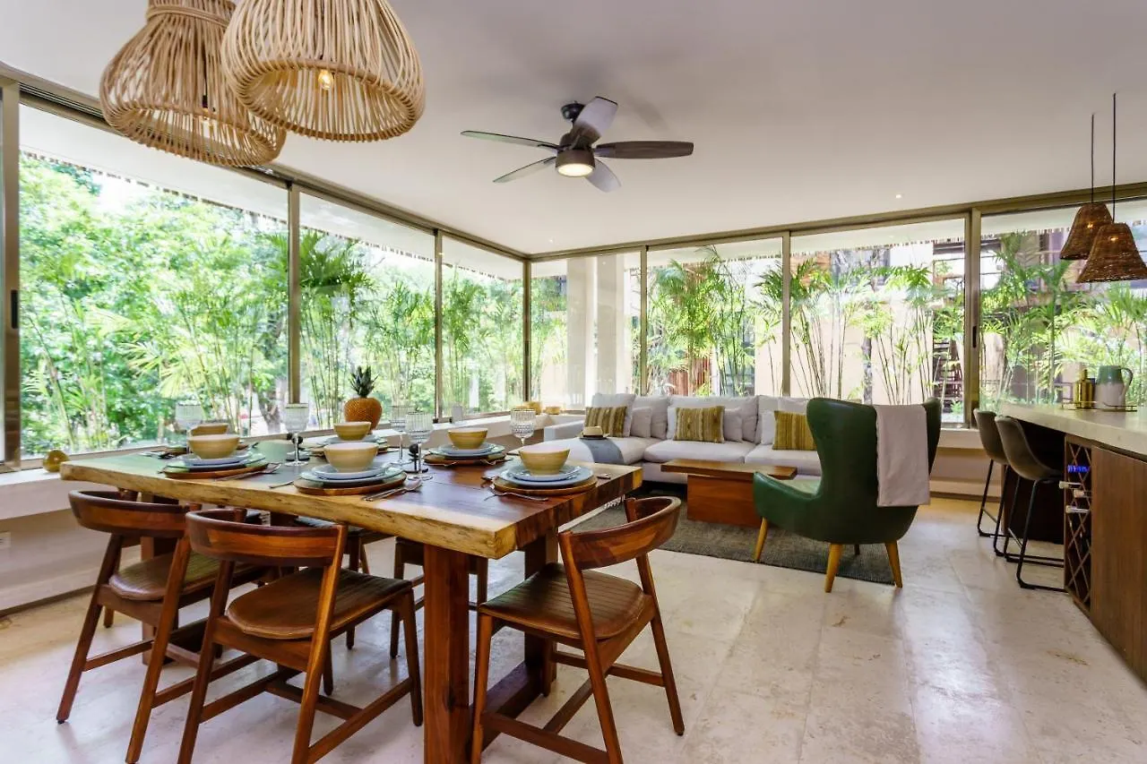 Lejlighed Luxury & Nature Meet Plus A Private Pool & Roof Pool Tulum
